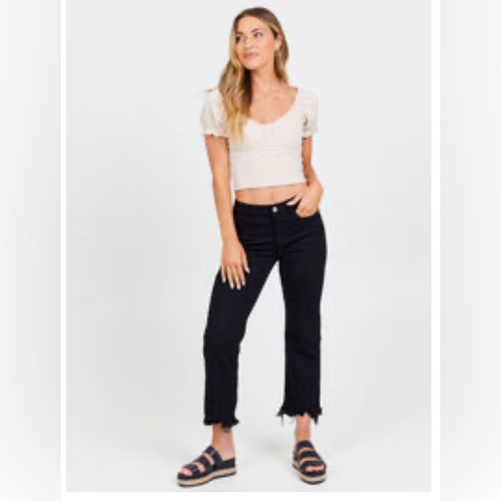 Women’s black jeans